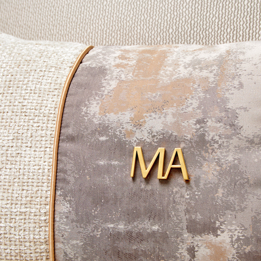 Michael Amini La Terrazza Chaise Light Champagne