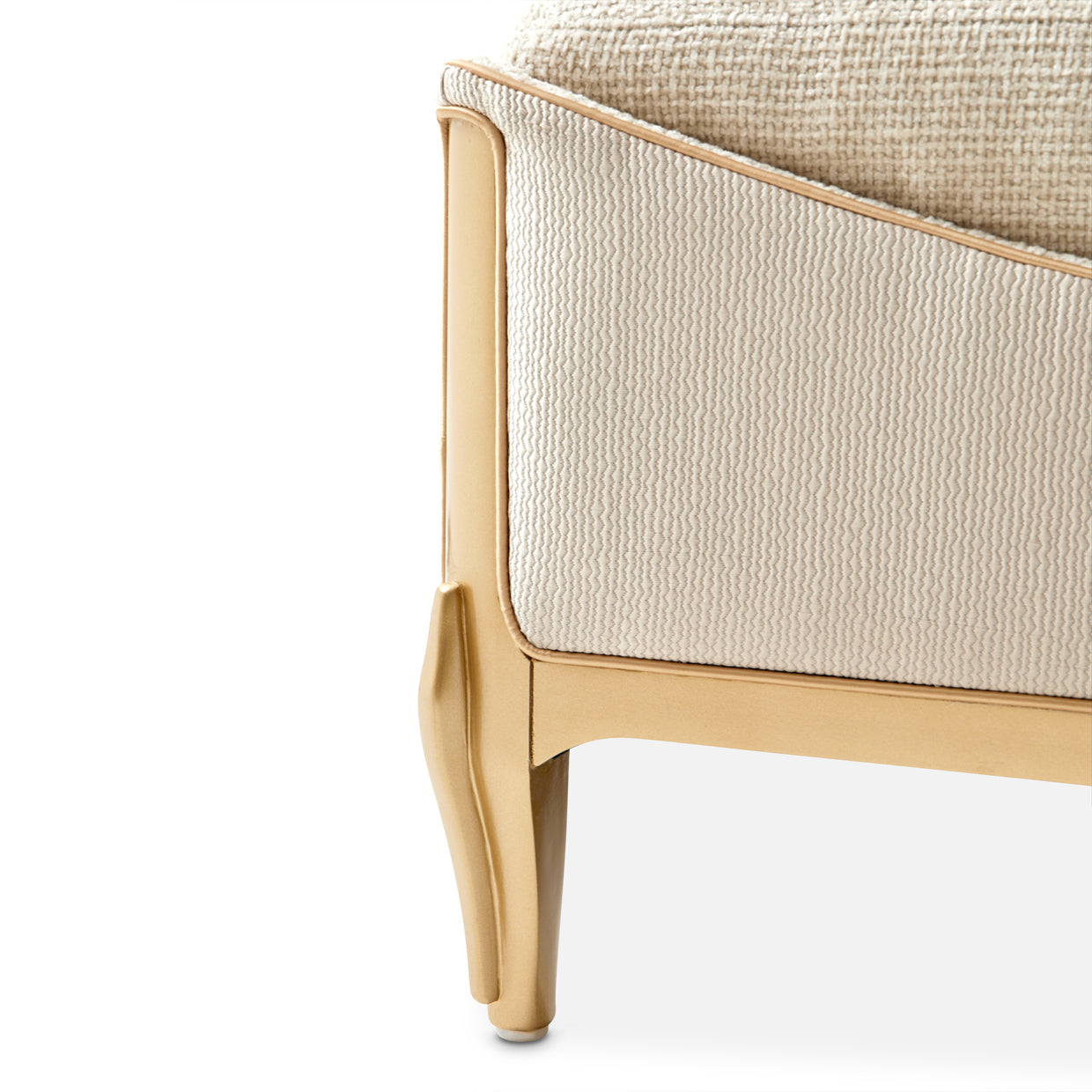 Michael Amini La Terrazza Chaise Light Champagne