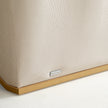 Michael Amini La Terrazza Chaise Light Champagne
