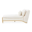 Michael Amini La Terrazza Chaise Light Champagne