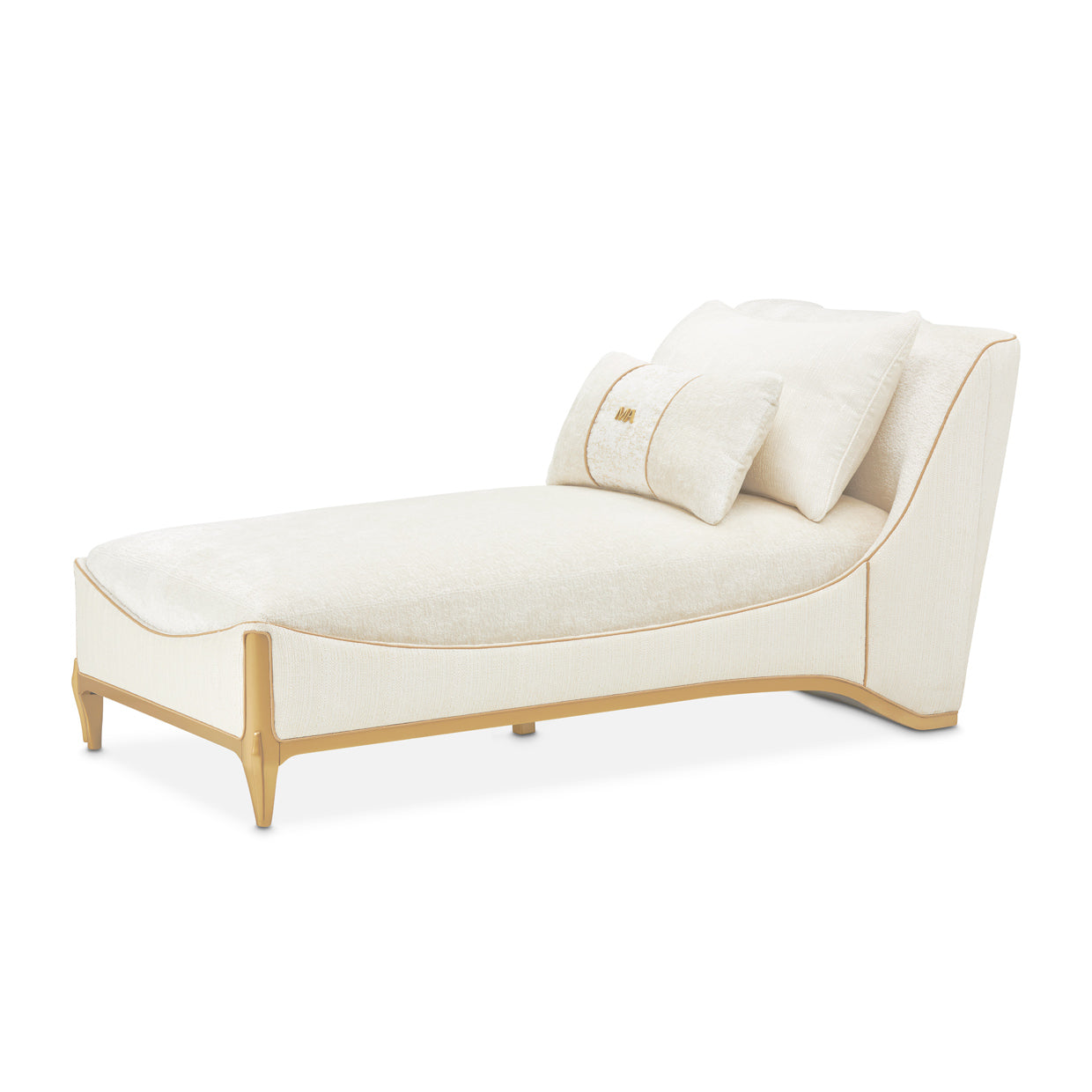 Michael Amini La Terrazza Chaise Light Champagne