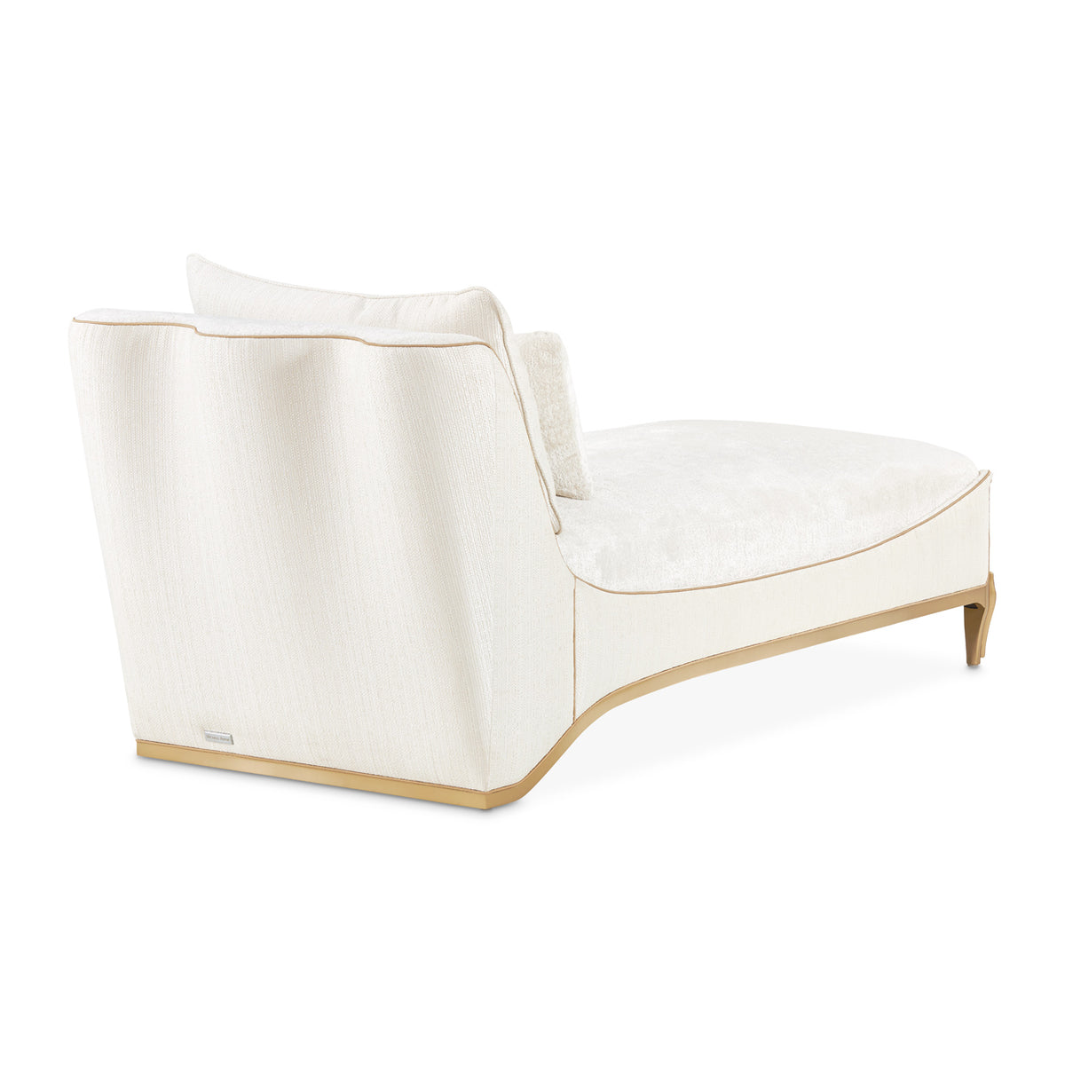 Michael Amini La Terrazza Chaise Light Champagne