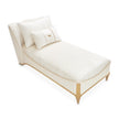 Michael Amini La Terrazza Chaise Light Champagne
