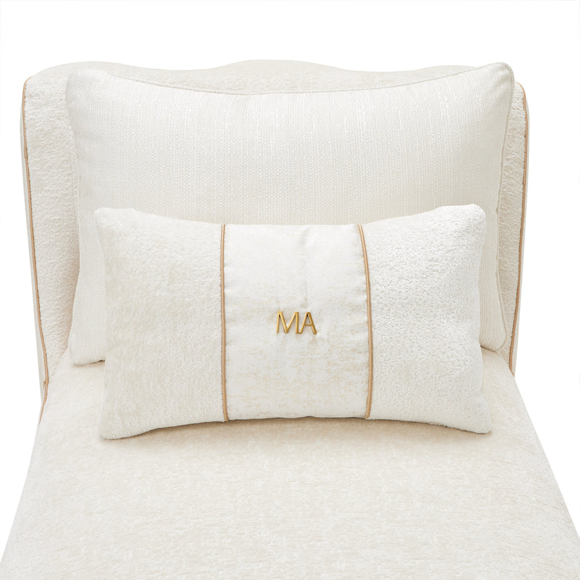 Michael Amini La Terrazza Chaise Light Champagne