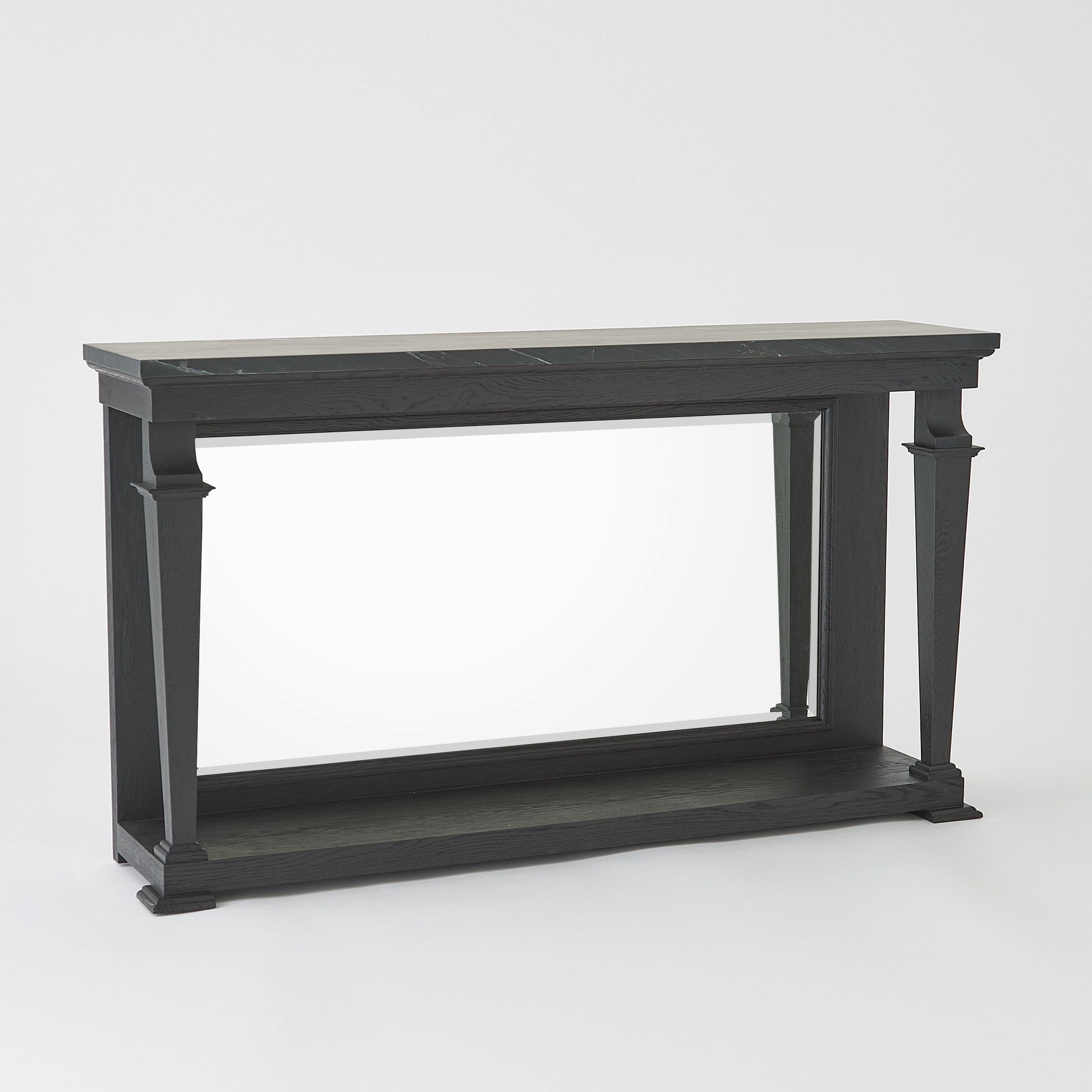 Global Views Josephine Console-Blackened Oak
