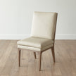 Global Views Abbott Dining Chair-Taupe Leather
