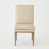 Global Views Abbott Dining Chair-Taupe Leather