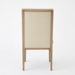 Global Views Abbott Dining Chair-Taupe Leather