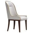 Michael Amini Houston Side Chair - Walnut