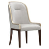 Michael Amini Houston Side Chair - Walnut