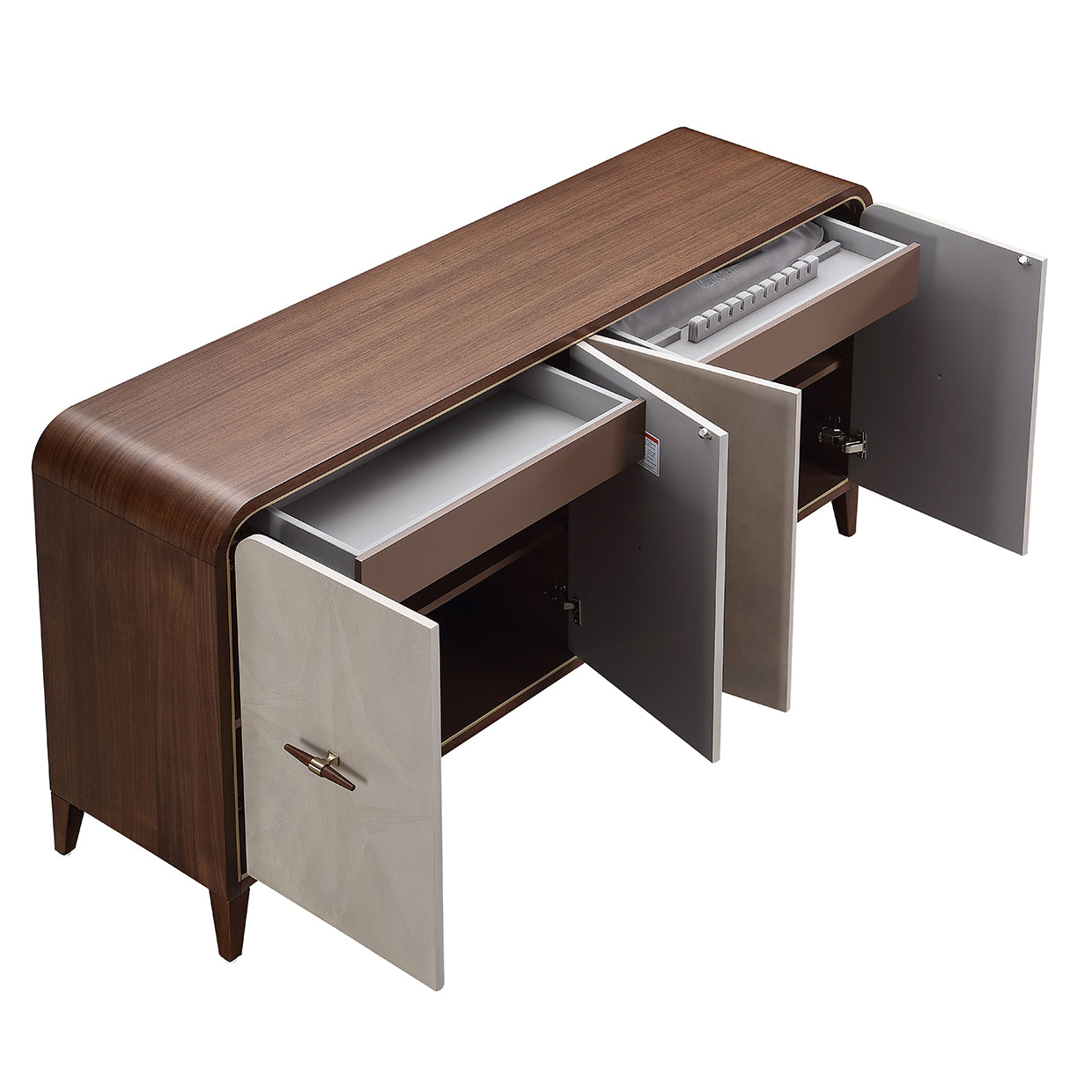Michael Amini Houston Houston Sideboard Walnut
