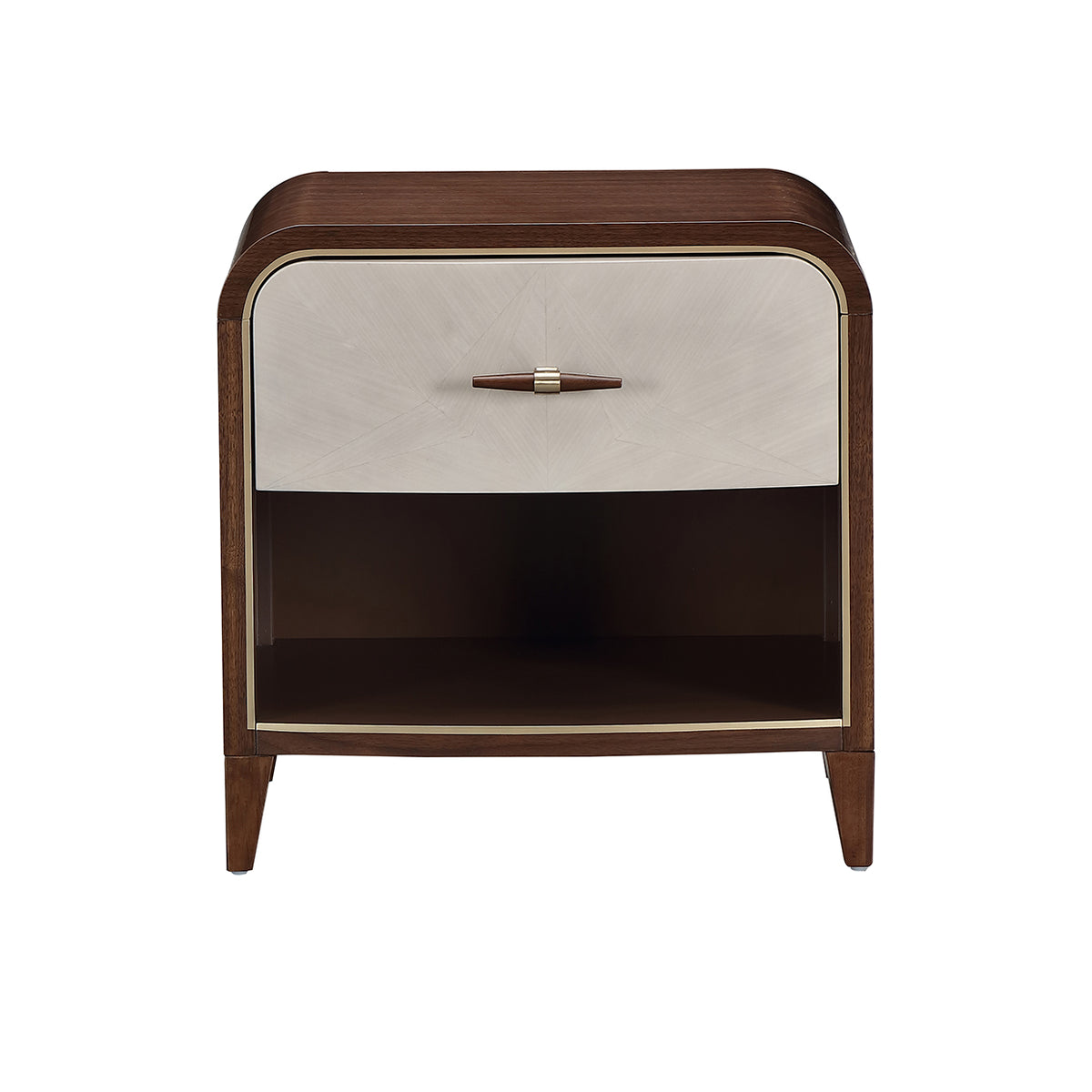 Michael Amini Houston 1-Drawer Nightstand