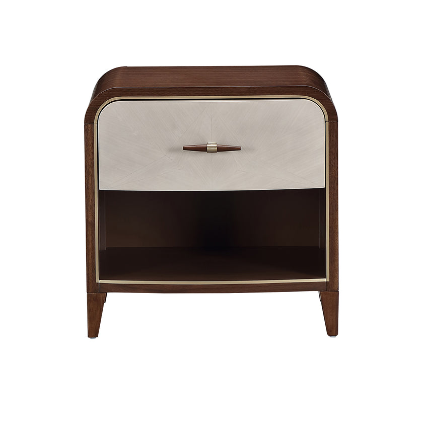 Michael Amini Houston 1-Drawer Nightstand