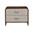 Michael Amini Houston 2-Drawer Nightstand