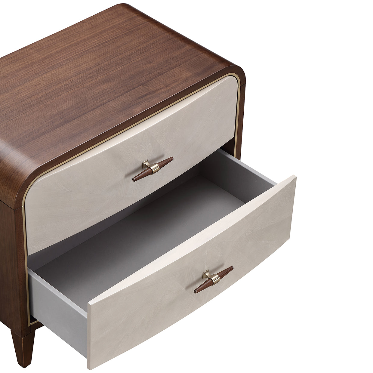 Michael Amini Houston 2-Drawer Nightstand