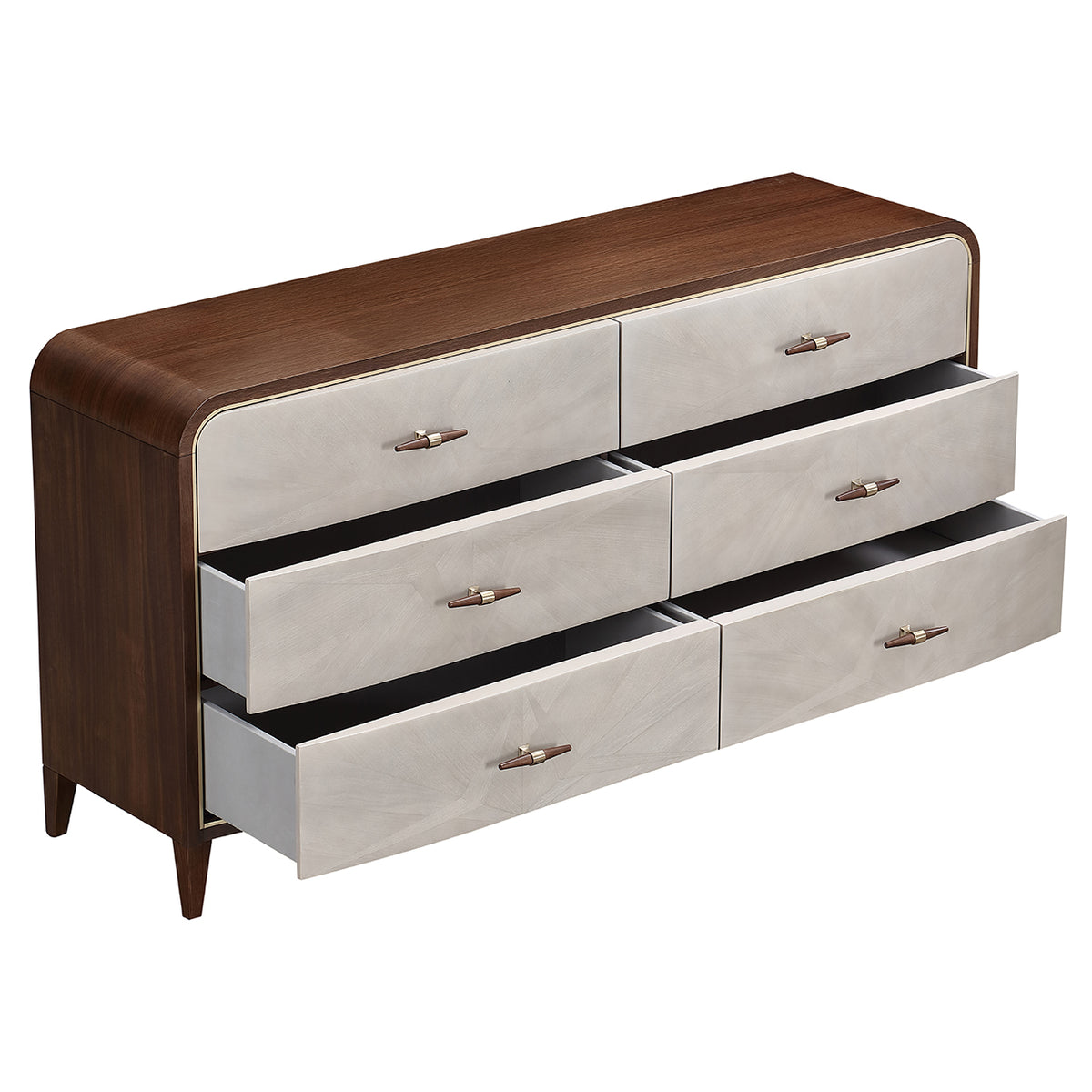 Michael Amini Houston Houston Dresser Walnut