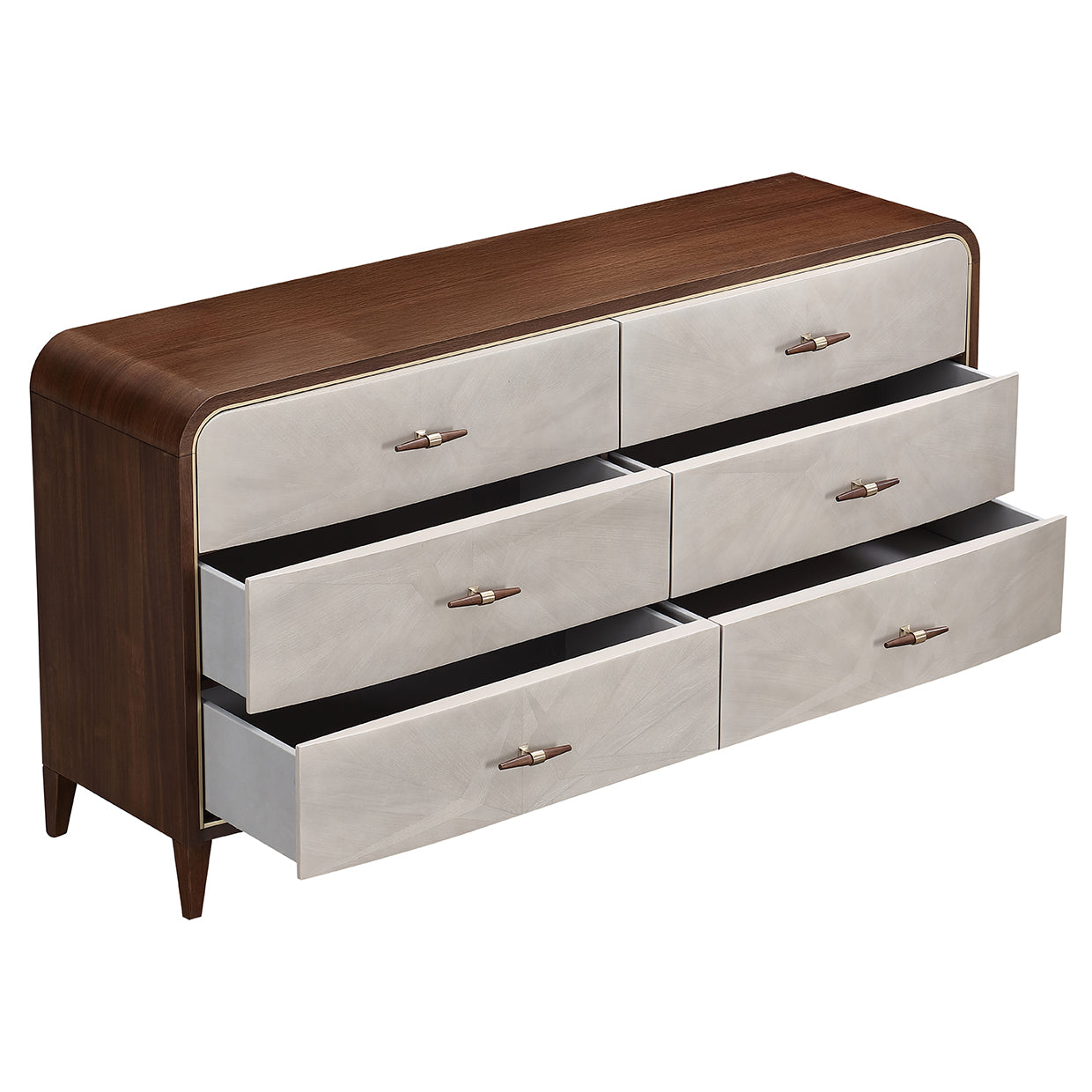 Michael Amini Houston Houston Dresser Walnut