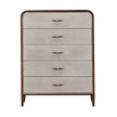 Michael Amini Houston Houston 5 Drawer Chest Walnut