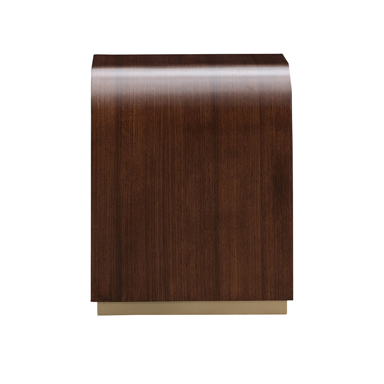 Michael Amini Houston End Table Walnut