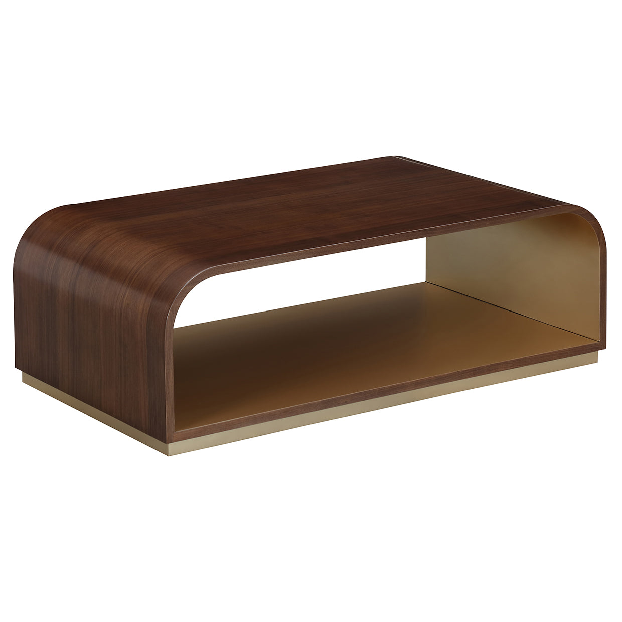 Michael Amini Houston Cocktail Table Walnut