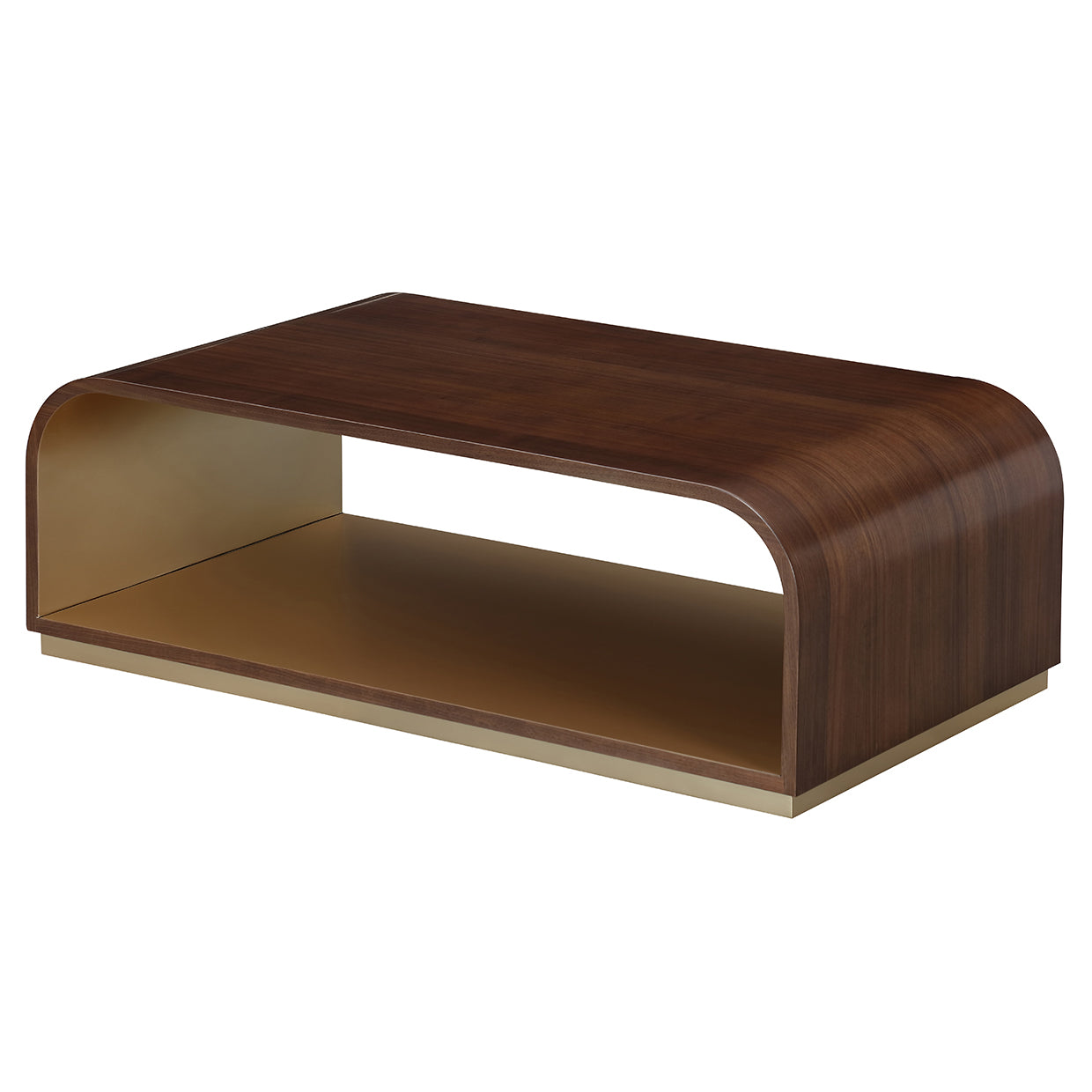 Michael Amini Houston Cocktail Table Walnut