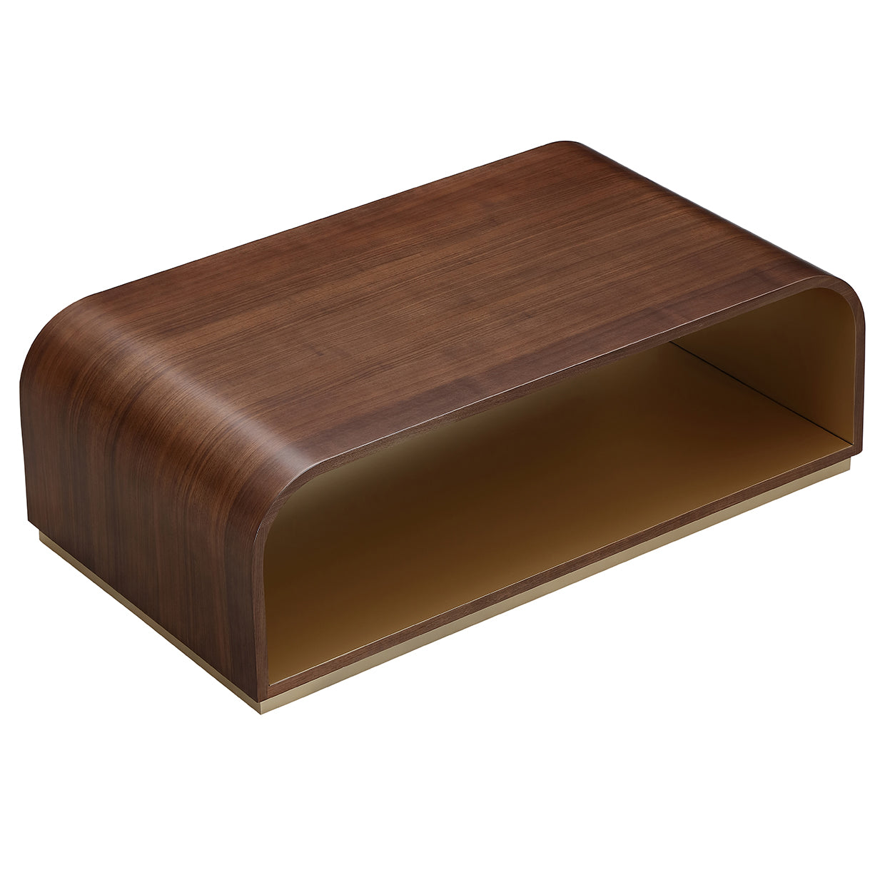 Michael Amini Houston Cocktail Table Walnut