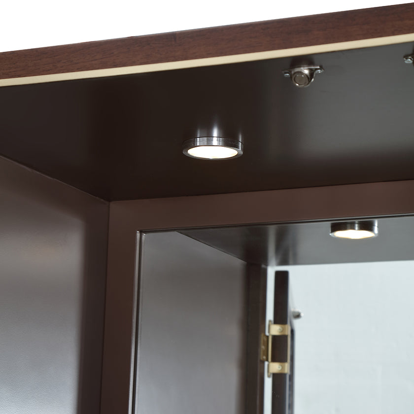Michael Amini Houston Display Cabinet Walnut