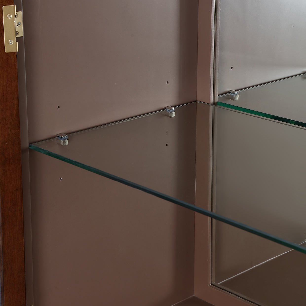 Michael Amini Houston Display Cabinet Walnut