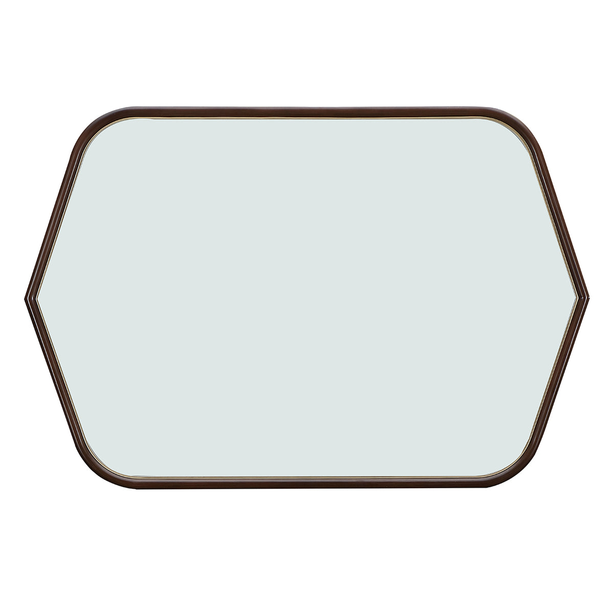 Michael Amini Houston Houston Wall Mirror Walnut