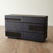 Global Views Brazil Dresser-Black Cerused Oak