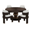 Michael Amini West Kensington Oval Dining Table - Medium Espresso