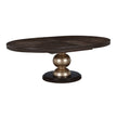 Michael Amini West Kensington Oval Dining Table - Medium Espresso