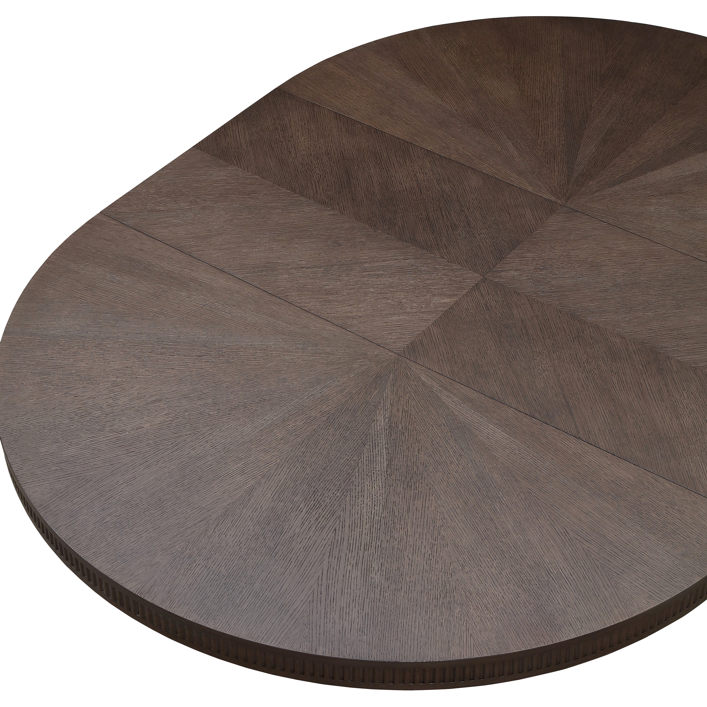 Michael Amini West Kensington Oval Dining Table - Medium Espresso