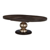 Michael Amini West Kensington Oval Dining Table - Medium Espresso