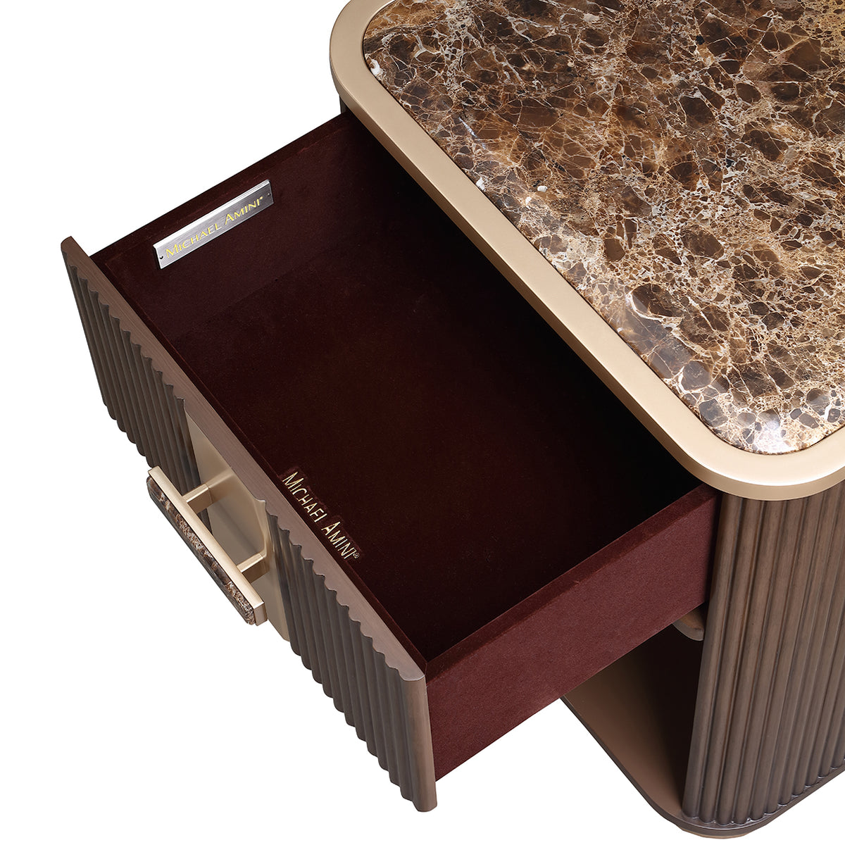 Michael Amini West Kensington 1-Drawer Nightstand