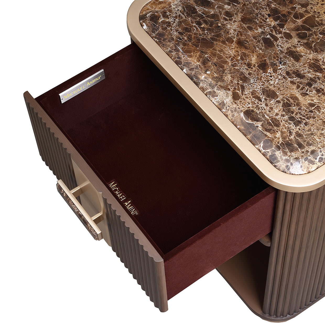Michael Amini West Kensington 1-Drawer Nightstand