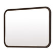 Michael Amini West Kensington Wall Mirror - Medium Espresso