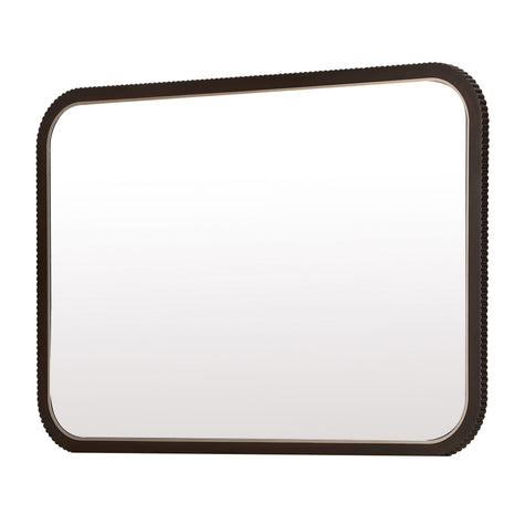 Michael Amini West Kensington Wall Mirror - Medium Espresso