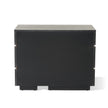 Global Views Brazil Chest-Black Cerused Oak