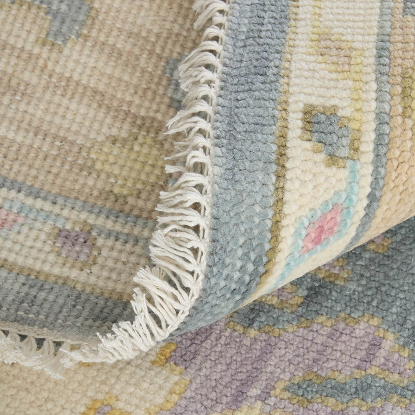 Feizy Karina 6791F Traditional Persian in Gold/Blue/Purple