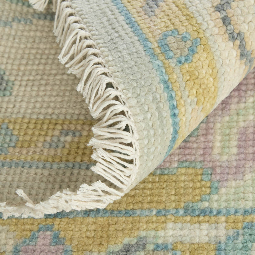 Feizy Karina 6791F Traditional Persian in Gray/Purple/Gold