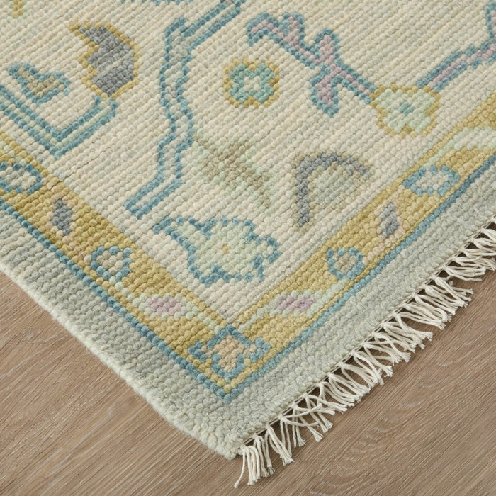 Feizy Karina 6791F Traditional Persian in Gray/Purple/Gold