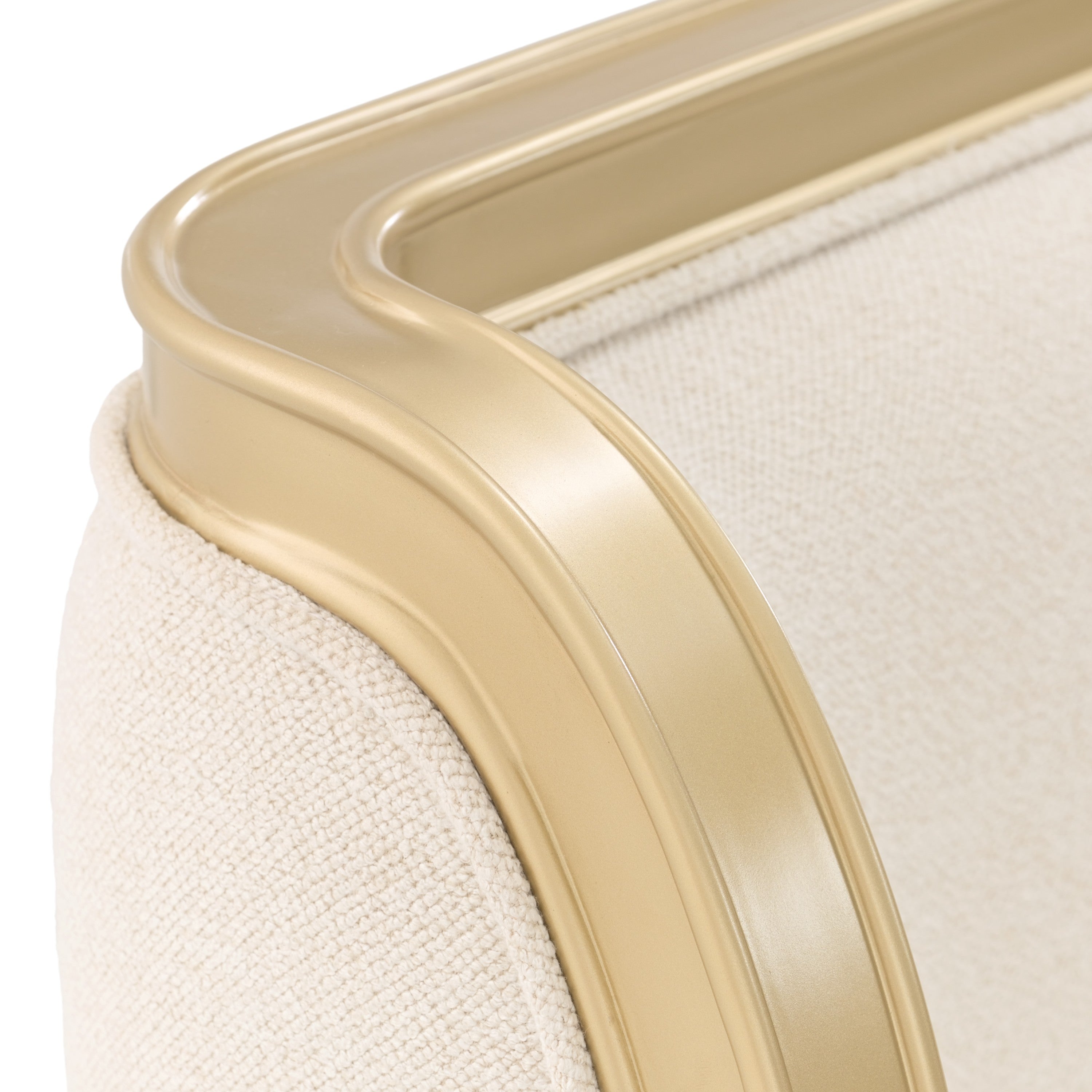 Michael Amini Scotts Square Bed - Light Champagne
