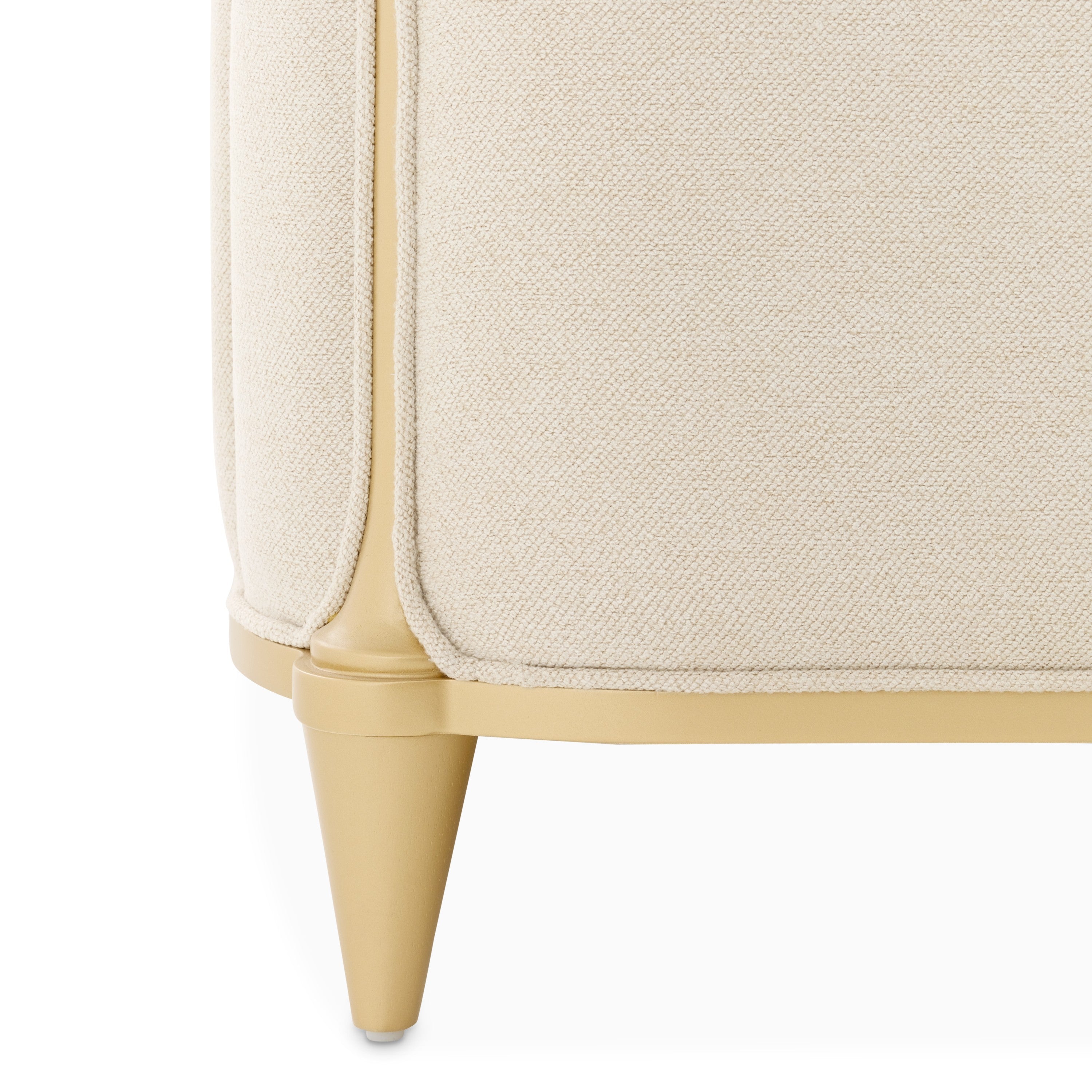 Michael Amini Scotts Square Bed - Light Champagne