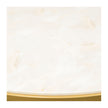 Michael Amini Scotts Square Round Dining Table - Light Champagne