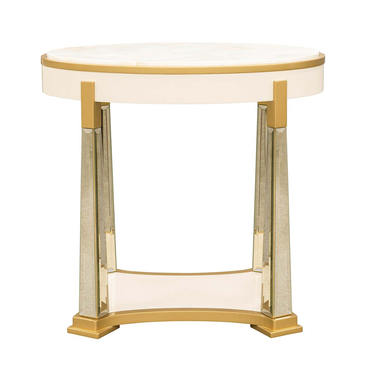 Michael Amini Scotts Square End Table
