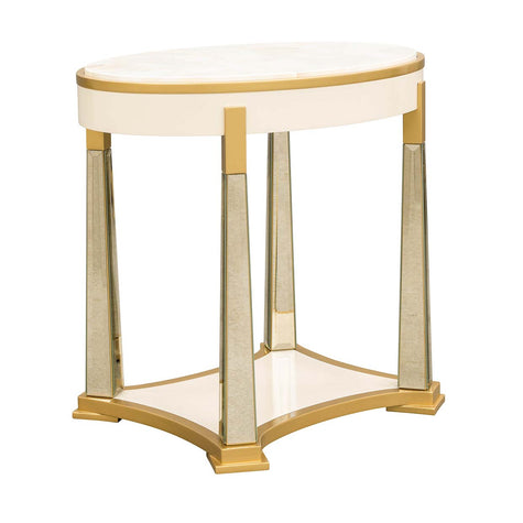Michael Amini Scotts Square End Table