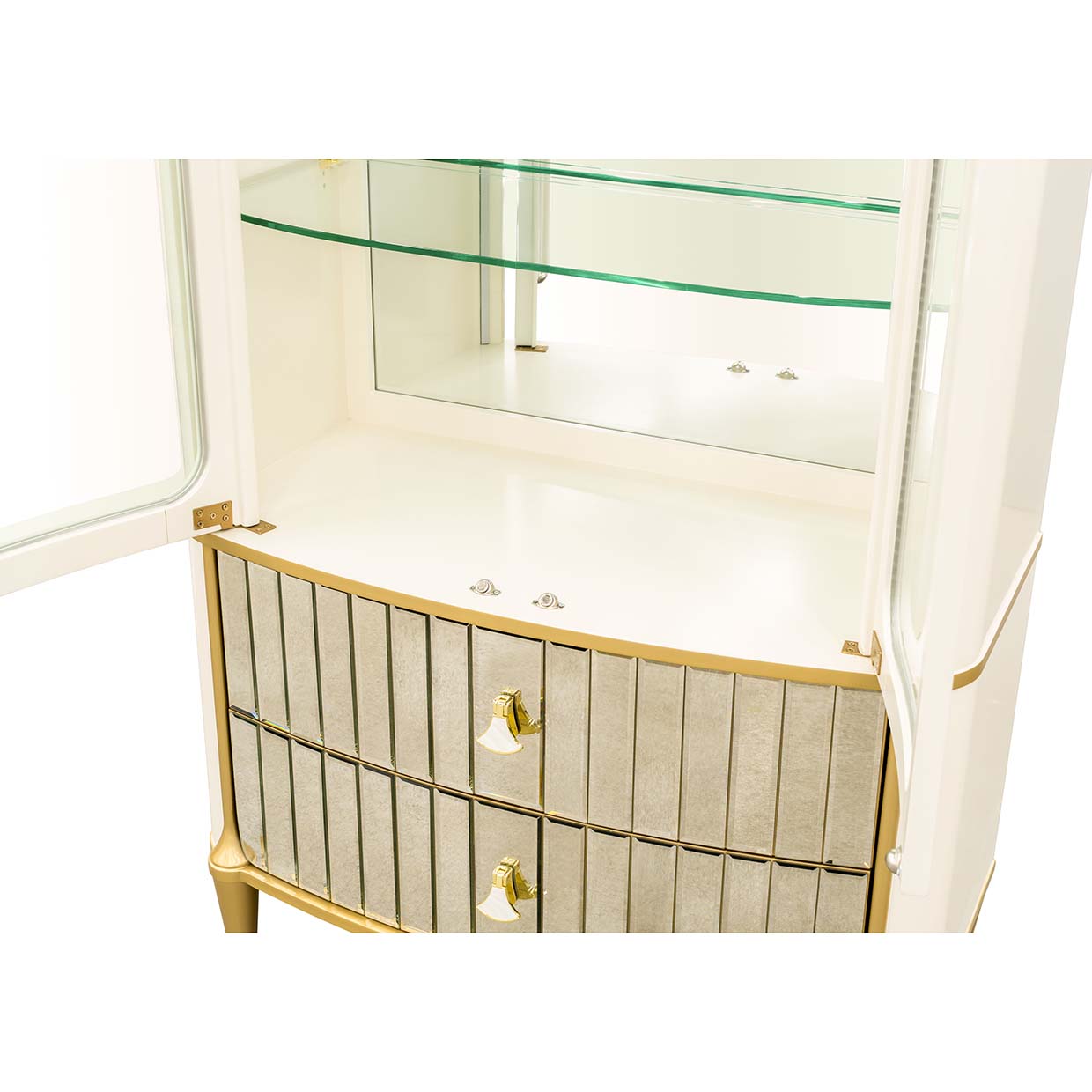 Michael Amini Scotts Square Display Cabinet