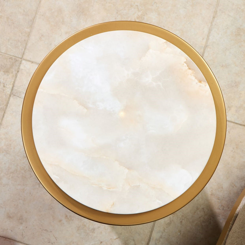 Michael Amini Scotts Square Chairside Table