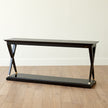 Global Views X-Console-Black Lacquer